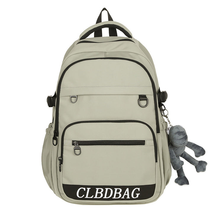 致青春|2024年新戶外旅行雙肩包韓版大容量國中生背包高顏值大學生書包男「9658-131」24.04-4