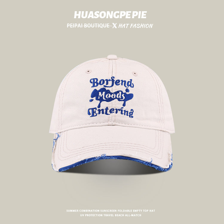 流行帽子|帽子春夏帽子遮陽帽女防曬防紫外線時尚遮臉鴨舌帽戶外學生棒球帽「C3656」24.02-2