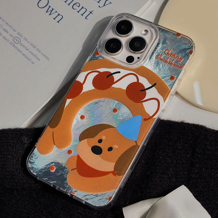 手機殼|iPhone16手機殼蘋果15Promax新款13卡通12適用14Pro冰川紋11「LR1256」24.12-4
