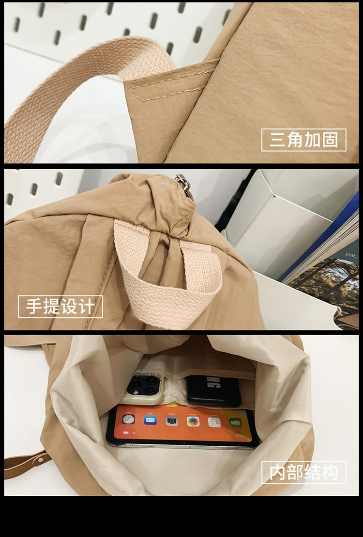 致青春|日系雙肩包男女通用簡約百搭森系學生書包戶外休閒運動可折疊背包「843-125」25.03-2