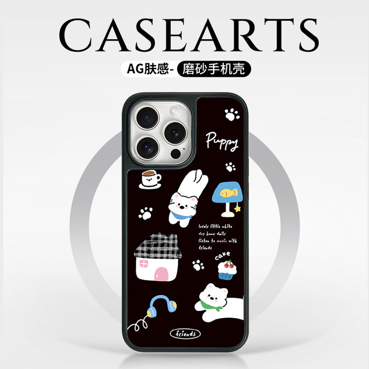 手機殼|iPhone16手機殼15蘋果14pro適用13磁吸AG磨砂碳纖紋12Promax「LR1253」25.04-2