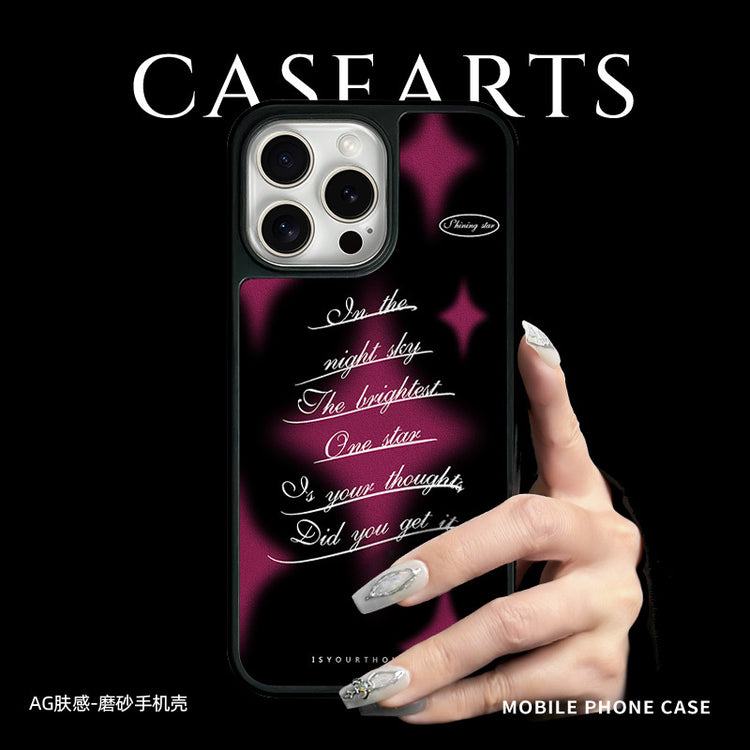 手機殼|蘋果16手機殼iPhone14pro適用13磁吸AG磨砂碳纖紋殼15Promax「LR1435」25.04-2