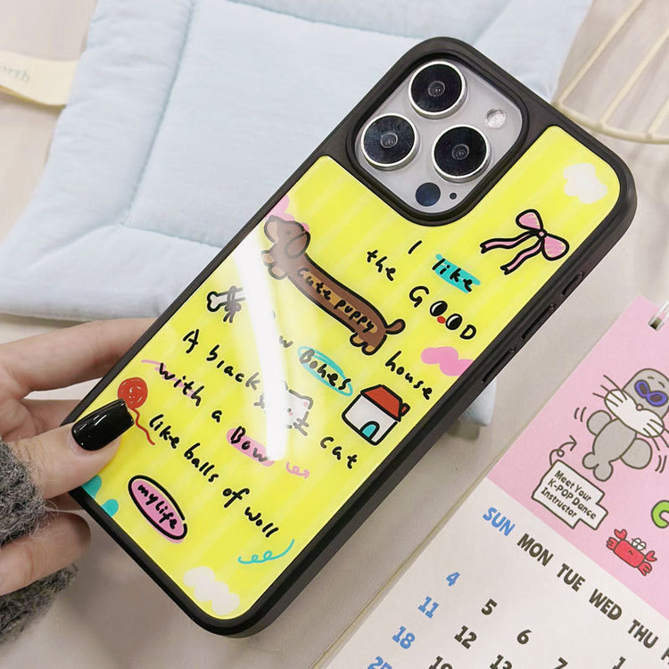 手機殼|蘋果16手機殼iPhone15光面碳纖紋殼14Promax適用小米14批發「LR1347」25.01-1