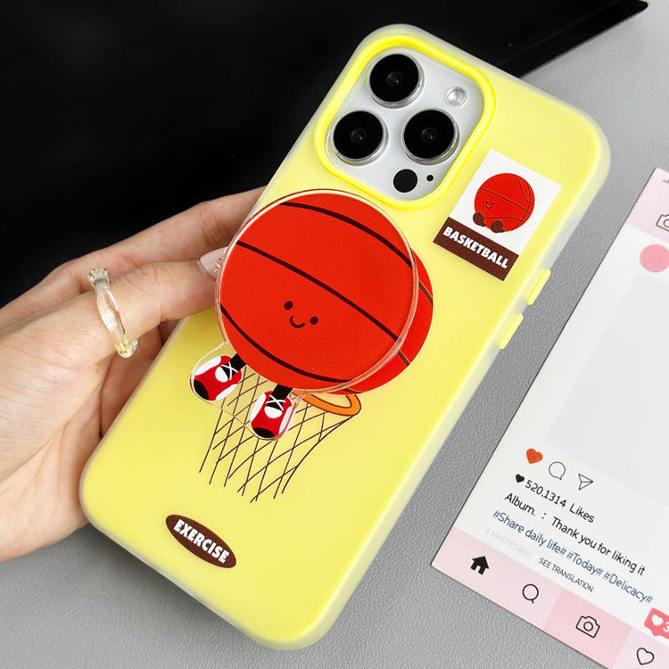 手機殼|iPhone16手機殼14promax膚感果凍蘋果15pro適用12支架13批發「LR1097」24.12-5