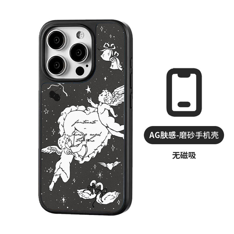 手機殼|蘋果16手機殼14pro適用13/12Promax磁吸AG磨砂碳纖紋iPhone15「LR1375」25.04-2