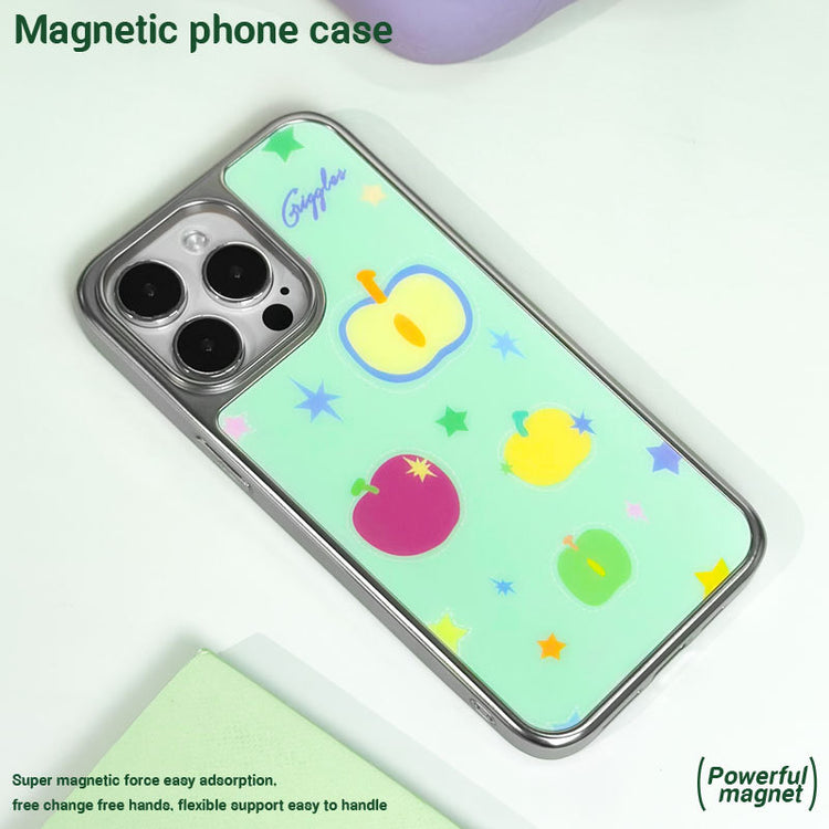 手機殼|iPhone17Promax磁吸AG磨砂殼蘋果15手機殼ins風16適華為p80「LR1745」25.09-3