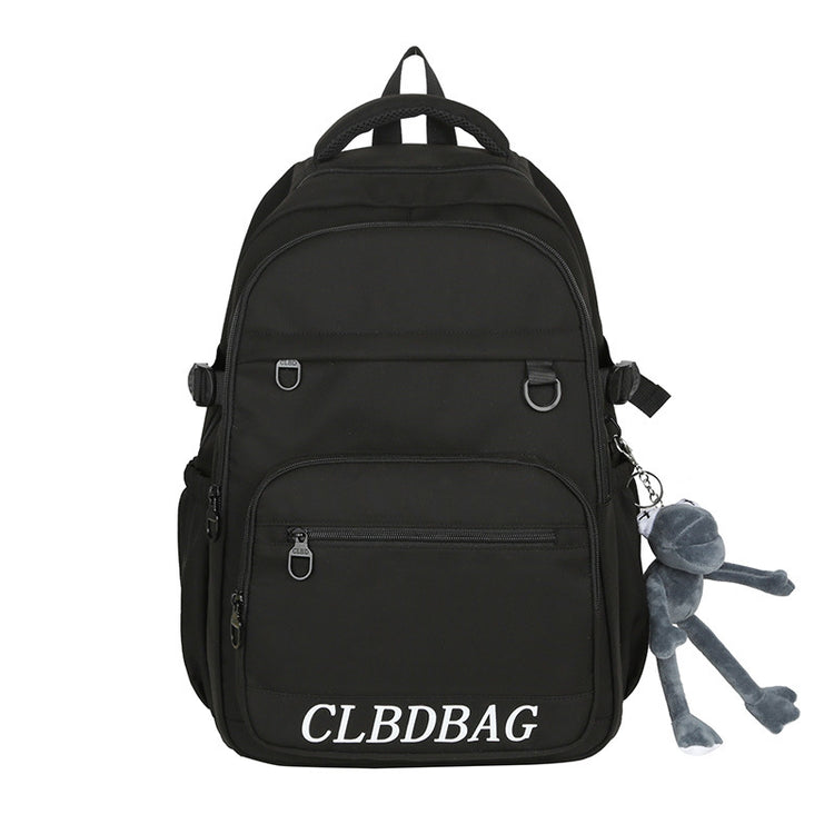 致青春|2024年新戶外旅行雙肩包韓版大容量國中生背包高顏值大學生書包男「9658-131」24.04-4