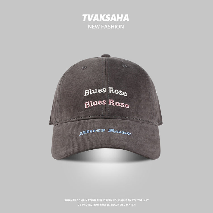 流行帽子|大頭圍棒球帽子夏季女加大加深顯臉小遮陽帽戶外出行休閒鴨舌帽子「C4228」24.08-1