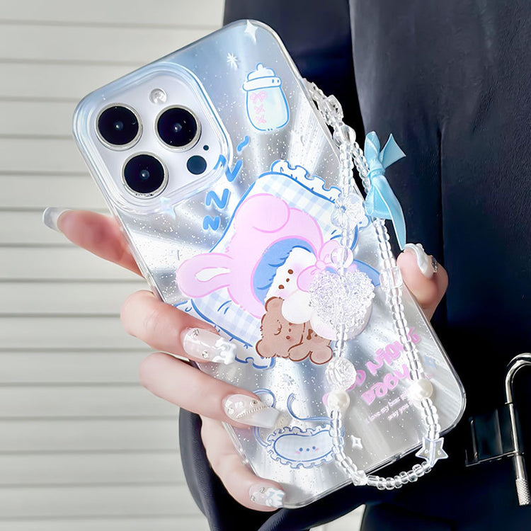 手機殼|蘋果15Promax手機殼iPhone15Pro適用12大孔透明13羽紗11女款「LR0906」24.07