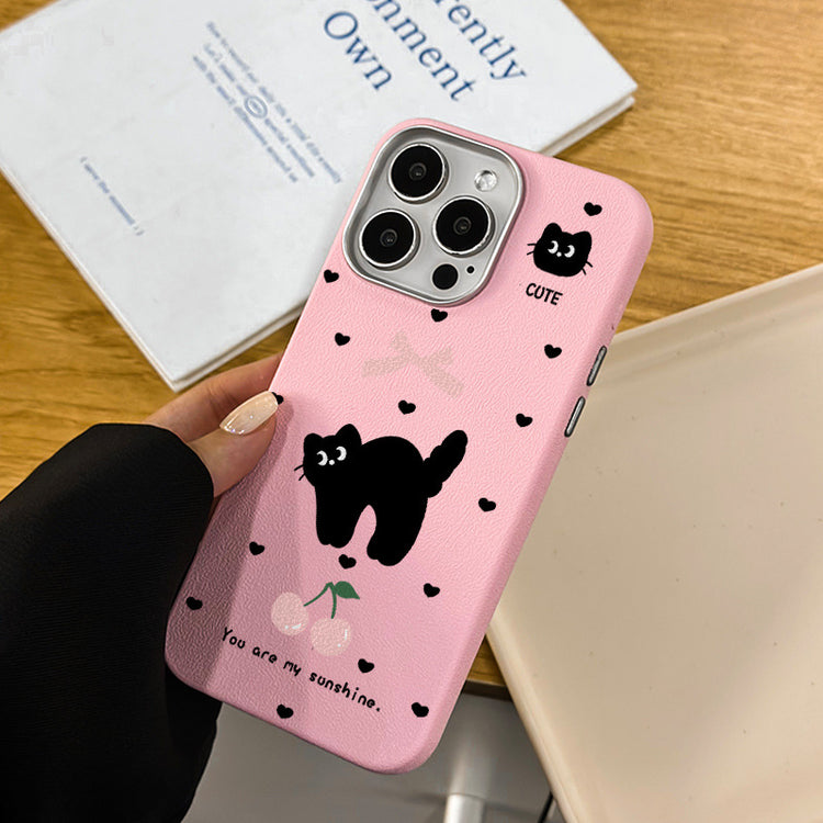 手機殼|iPhone16適用15批發14Promax蘋果13銀框皮紋手機殼12/11批發「WL0333」25.04-3