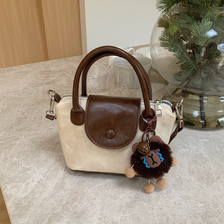 日韓流行|高級感小眾超火包包女式2025新款洋氣百搭復古時尚手提上班通勤包「9558#」25.03-4