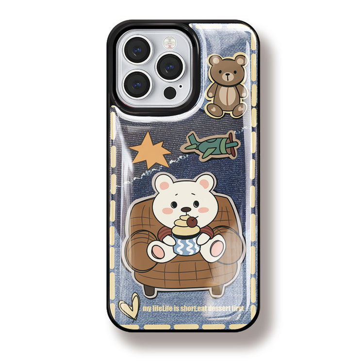 手機殼|蘋果13適用iPhone手機殼15Promax卡通14pro滴膠殼華為mate60「WL0188」24.09-1