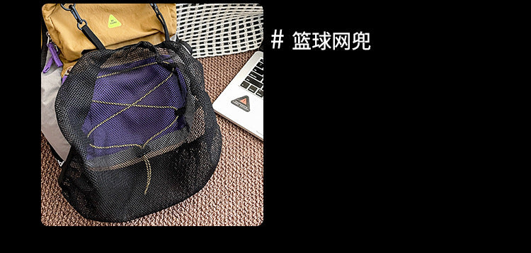 致青春|旅遊輕便小背包女2024新款戶外登山包超輕防細雨尼龍休閒小書包男「8019-128」24.10-1