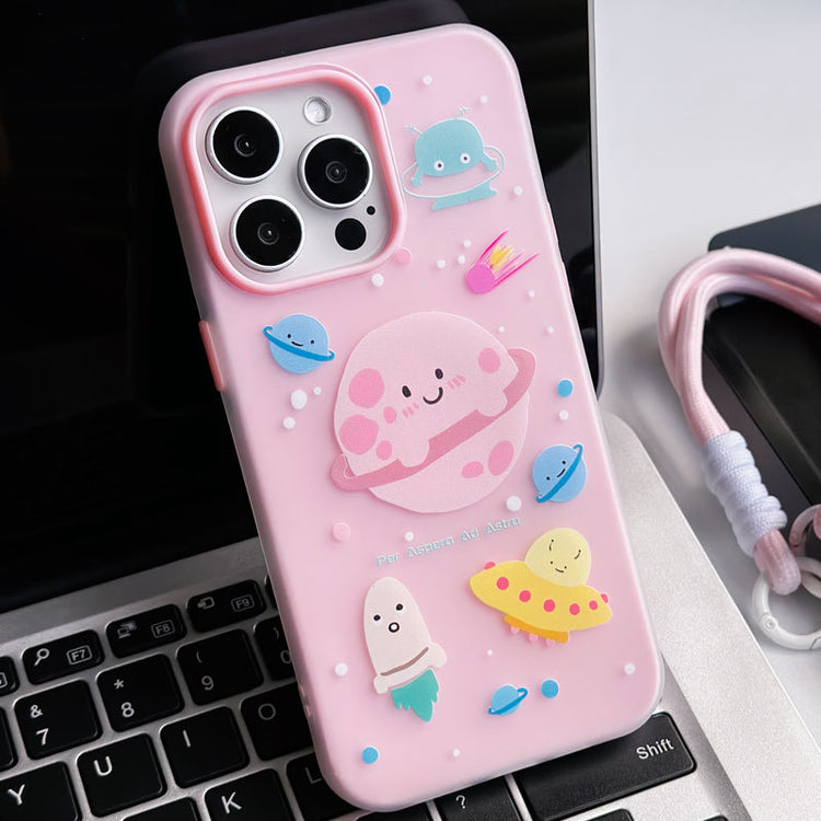 手機殼|蘋果16pro手機殼iPhone15max適用12卡通11膚感果凍14/13手繩「WL0296」25.01-2