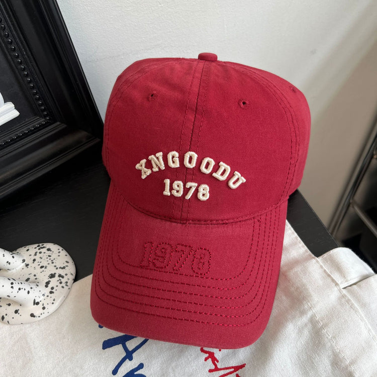 流行帽子|顯臉小棒球帽韓版情侶男女通用鴨舌帽女士春季出遊百搭帽子素顏「C4892」25.01-2