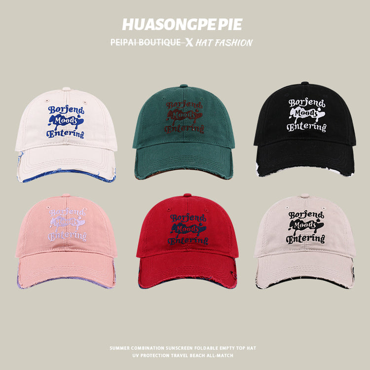 流行帽子|帽子春夏帽子遮陽帽女防曬防紫外線時尚遮臉鴨舌帽戶外學生棒球帽「C3656」24.02-2