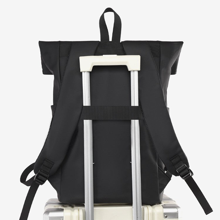 致青春|通勤雙肩包男2025新款大容量電腦包男輕便出差旅行學生雙肩背包「60535-139」25.09-4