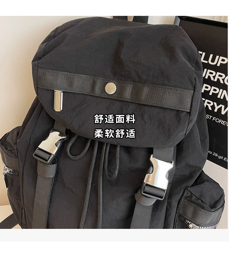 致青春 | 大容量學生書包戶外運動休閒旅遊登山包簡約百搭通勤雙肩背包批發「3558-128」25.08-3
