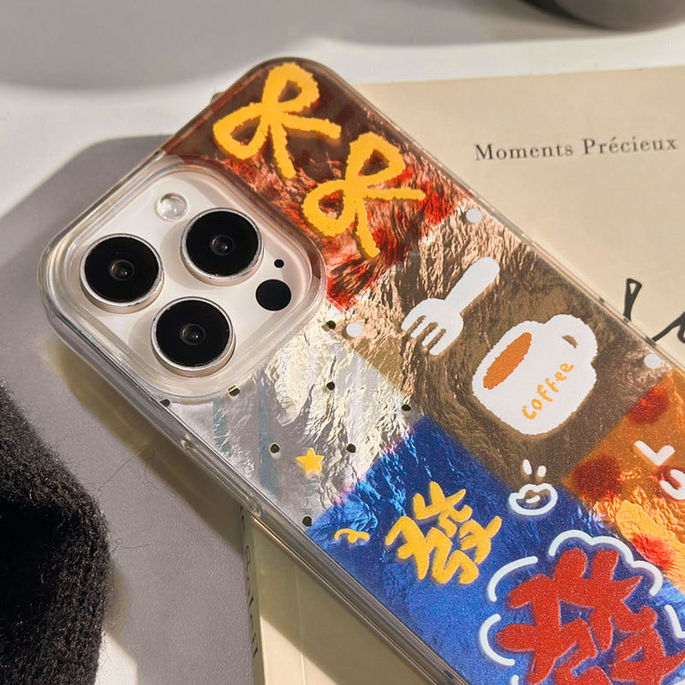 手機殼|iPhone16手機殼14Pro蘋果15Promax批發13卡通12適用11冰川紋「LR1356」24.12-4