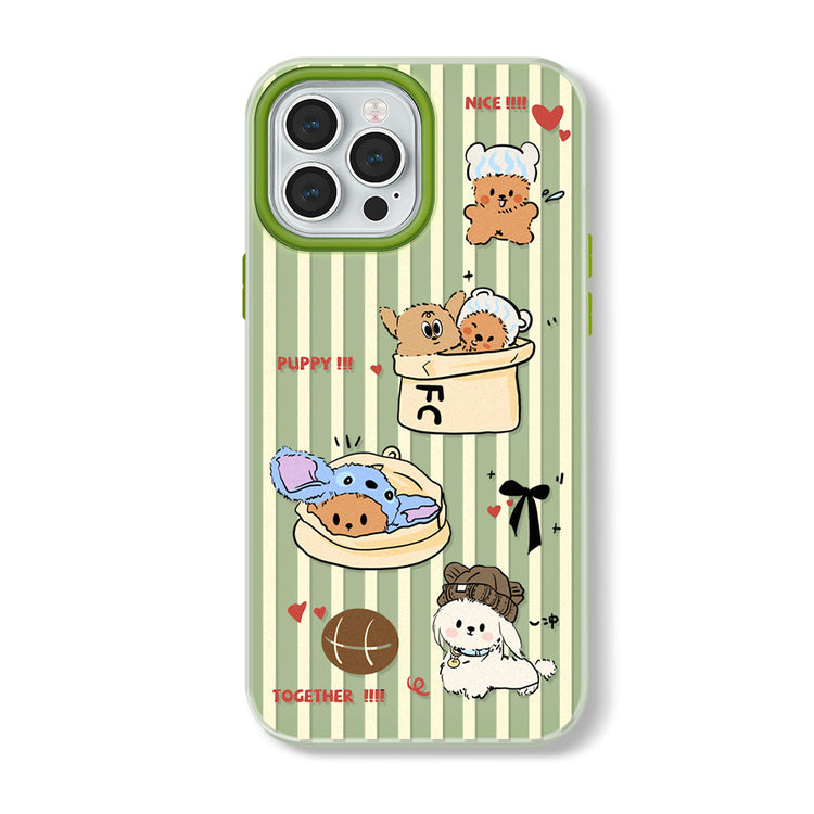 手機殼|iPhone16promax膚感果凍蘋果15pro手機殼14適用12手繩13代發「WL0313」24.09-2