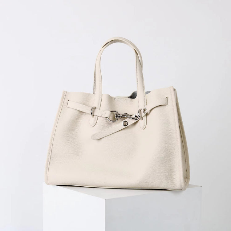 質感真皮|2025新款百搭高級大容量時尚手拎單肩斜背包通勤真皮女包質感「52930 523006」25.05-1