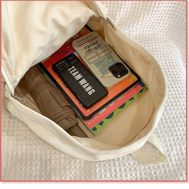 致青春|甜美可愛女孩雙肩包蕾絲櫻桃蝴蝶結背包大容量百搭上課學生書包「811-132」25.03-2