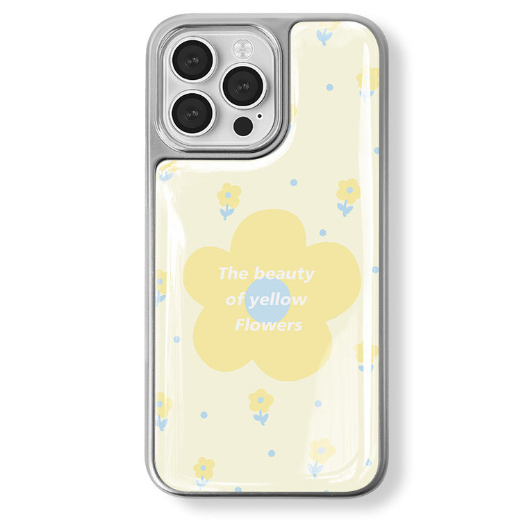 手機殼|蘋果16手機殼15Pro適用iPhone14華為mate60電鍍銀邊滴膠殼p70「LR1617」25.04-5