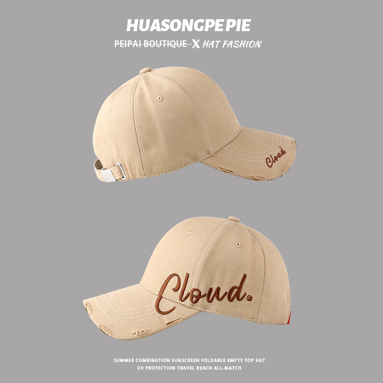 流行帽子|棒球帽女百搭浪漫休閒帽學生情侶顯臉小鴨舌帽硬頂潮流遮陽帽男「C3725」24.03-2