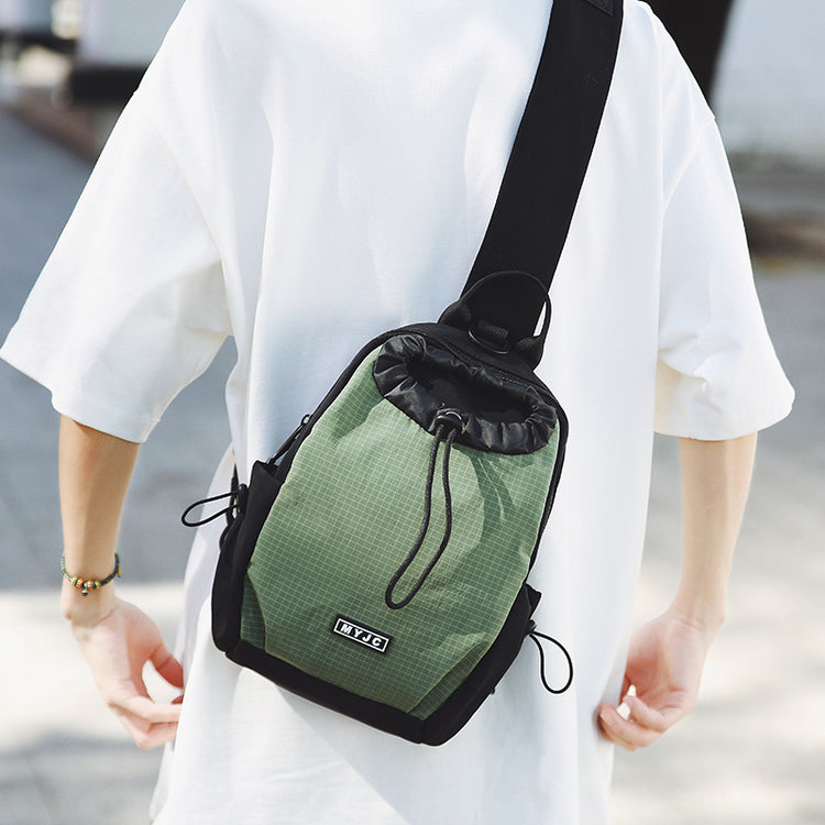 致青春|戶外雙肩包大容量防水旅行多用小背包男女通用休閒胸包「6067-124」25.07-5