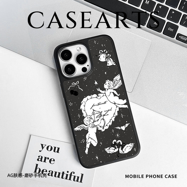 手機殼|蘋果16手機殼14pro適用13/12Promax磁吸AG磨砂碳纖紋iPhone15「LR1375」25.04-2