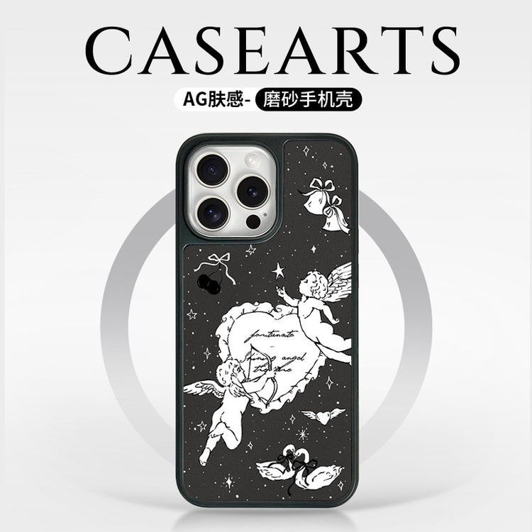 手機殼|蘋果16手機殼14pro適用13/12Promax磁吸AG磨砂碳纖紋iPhone15「LR1375」25.04-2