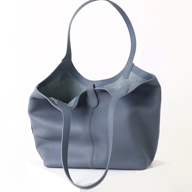 質感真皮|2025新頭層牛皮大容量手提托特包包女式通勤女款輕奢小眾高級感「OS53018」25.11-4