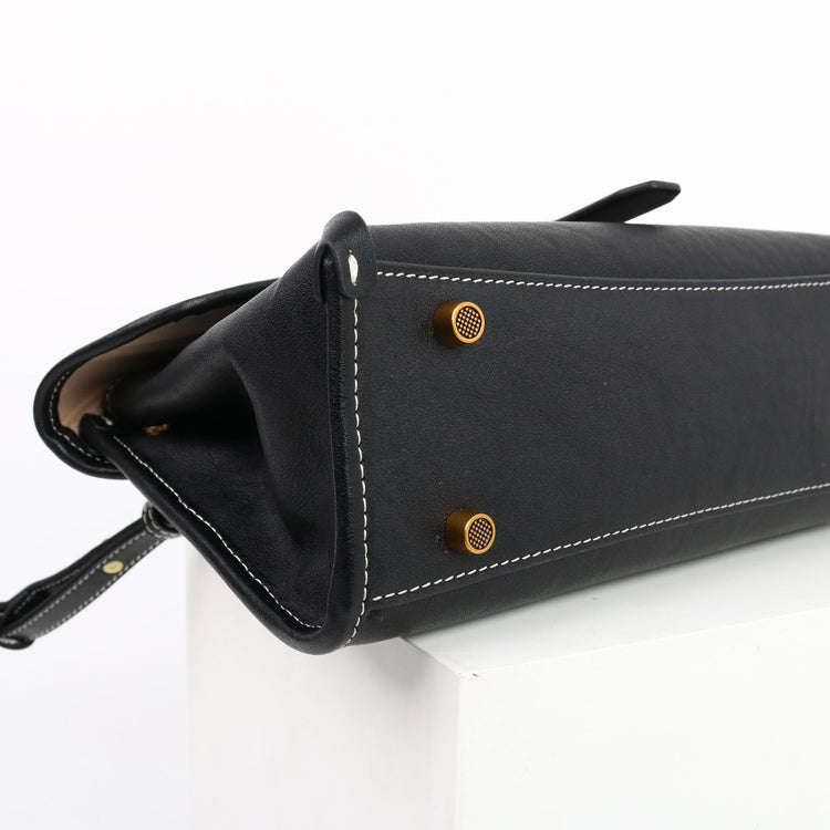 質感真皮|2024新款植鞣頭層牛皮通勤小眾設計隨興郵差包女小挎包單肩斜挎包「6127」24.09-2