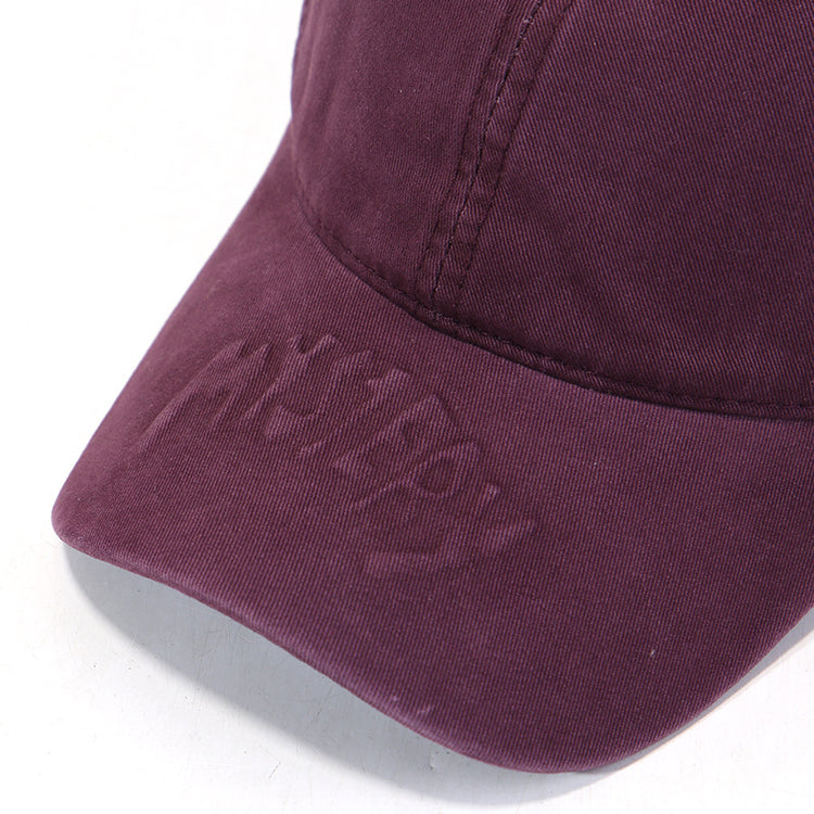 流行帽子|早春新款棒球帽子女純棉軟頂寬檐顯臉小遮陽帽學生穿搭鴨舌帽子男「C4883」24.12-5