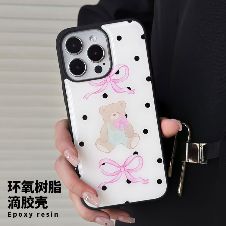 手機殼|iPhone手機殼15pro蘋果13滴膠殼14Promax適用華為mate60卡通「LR0718」24.08-2