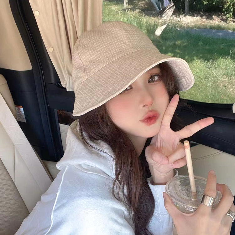 流行帽子|高品質漁夫帽帽子春夏女百搭戶外防曬運動遮陽帽學生時尚鴨舌帽子「C1357」24.04-1