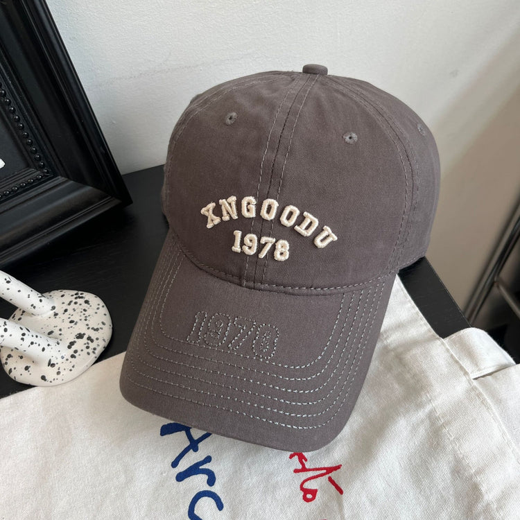 流行帽子|顯臉小棒球帽韓版情侶男女通用鴨舌帽女士春季出遊百搭帽子素顏「C4892」25.01-2