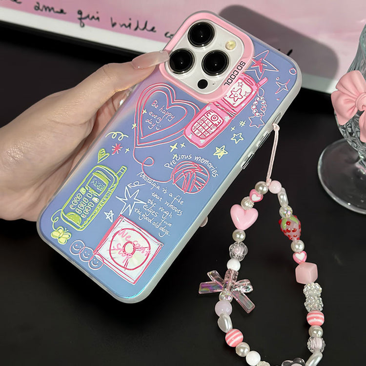 手機殼|蘋果15Promax手機殼適用13/12磨砂鐳射iPhone14pro11「WM0435」24.07