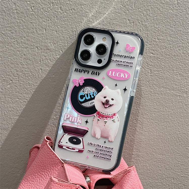 手機殼|iphone16promax手機殼14時尚蘋果15黑圈雙色殼11Pro抖音熱銷「WYB0223」24.11-3