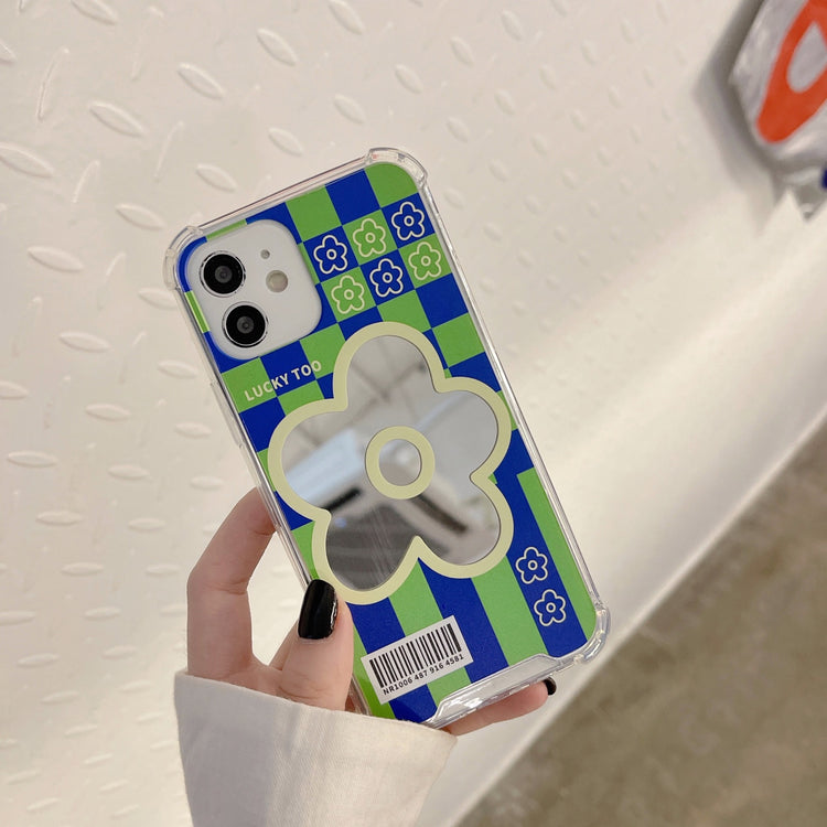 手機殼|棋盤格13適用iphone16手機殼蘋果15Pro鏡面殼華為mate60Pro手機殼「BQ2323」25.01-2