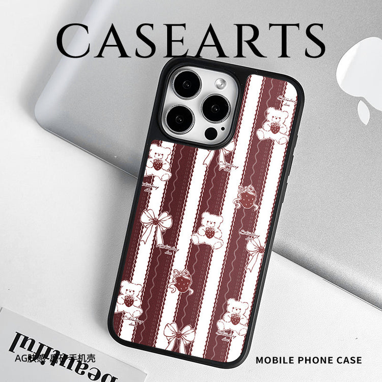 手機殼|iPhone15pro適用13蘋果16磁吸手機殼AG磨砂碳纖紋15Promax女「LR1397」25.04-2