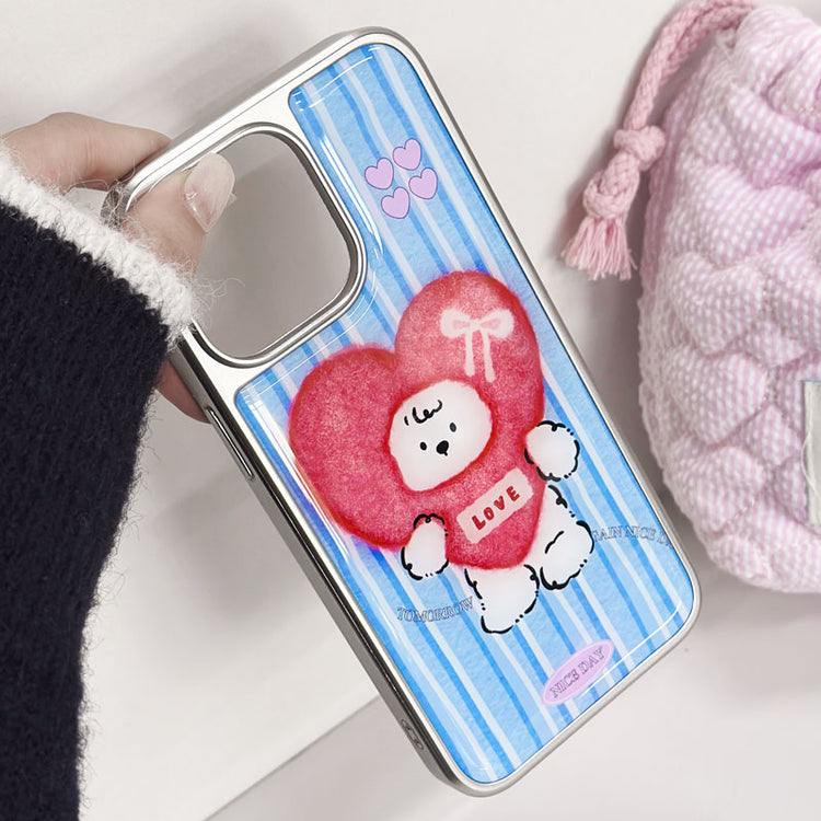 手機殼|蘋果16手機殼15ProMax電鍍銀邊滴膠適用iPhone14Pro高級感12「LR1581」25.04-4