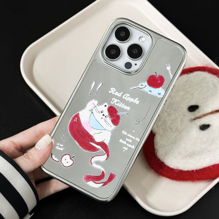 手機殼|磁吸手機殼13適用蘋果16ProiPhone15鏡面碳纖紋小米14華為P70「LR1790」25.06-3
