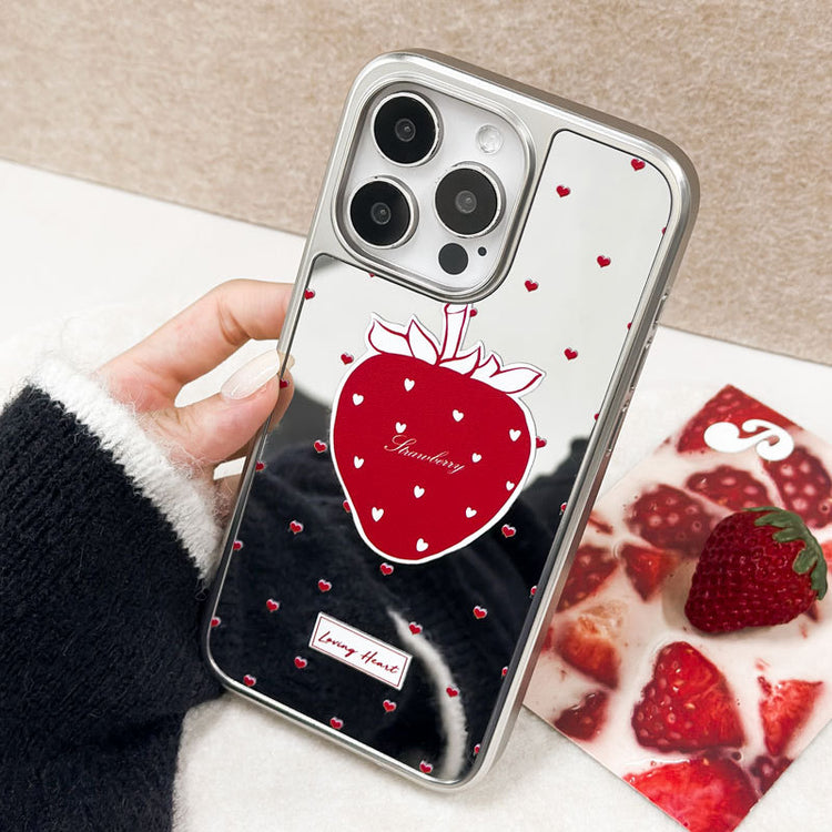 手機殼|iPhone15磁吸鏡面碳纖紋蘋果16手機殼13Pro適用華為P70小米14「LR1616」25.05-3