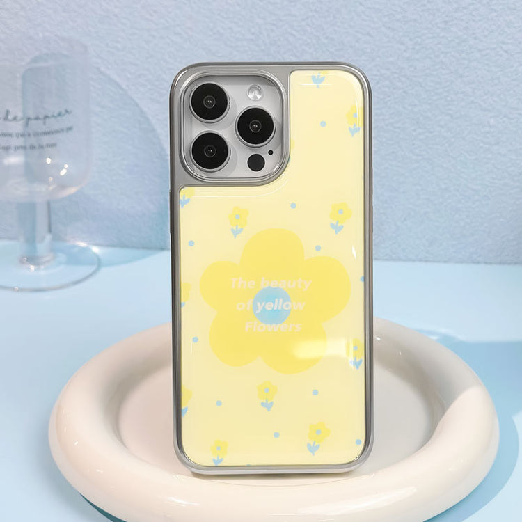 手機殼|蘋果16手機殼15Pro適用iPhone14華為mate60電鍍銀邊滴膠殼p70「LR1617」25.04-5