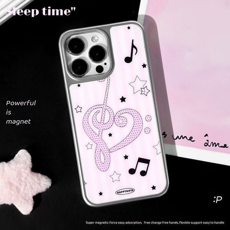 手機殼|蘋果17手機殼磁吸AG磨砂殼ins風16Promax適用iPhone14華為p80「LR1877」25.09-2