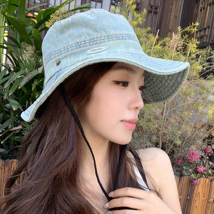 流行帽子|漁夫帽帽子女春夏防曬露營牛仔登山帽百搭時尚復古遮陽帽太陽帽男「C3678」24.02-2