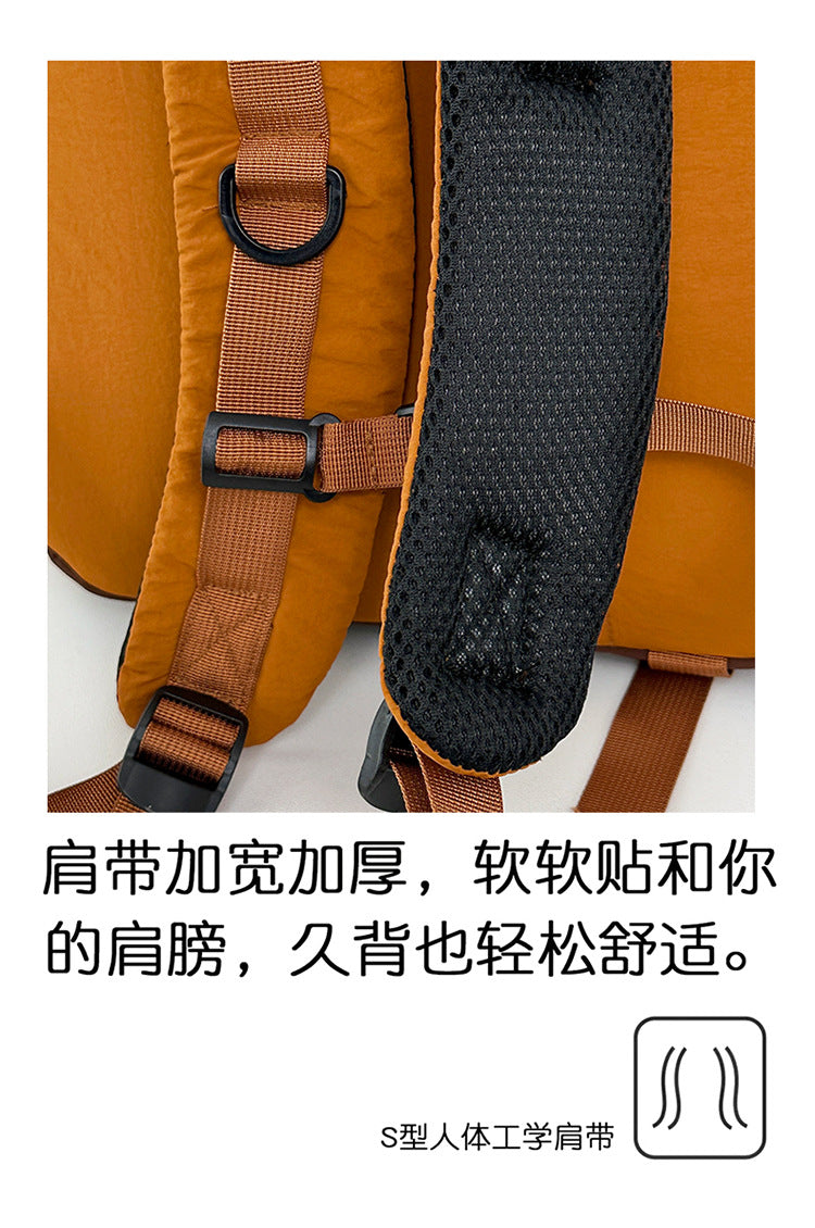 致青春|大容量輕量化男女雙肩包防刮耐磨運動背包登山健行休閒旅行包「8103-137」25.11-1