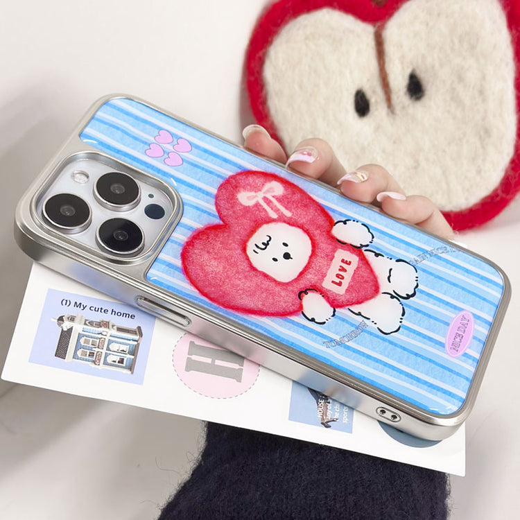 手機殼|蘋果16手機殼15ProMax電鍍銀邊滴膠適用iPhone14Pro高級感12「LR1581」25.04-4