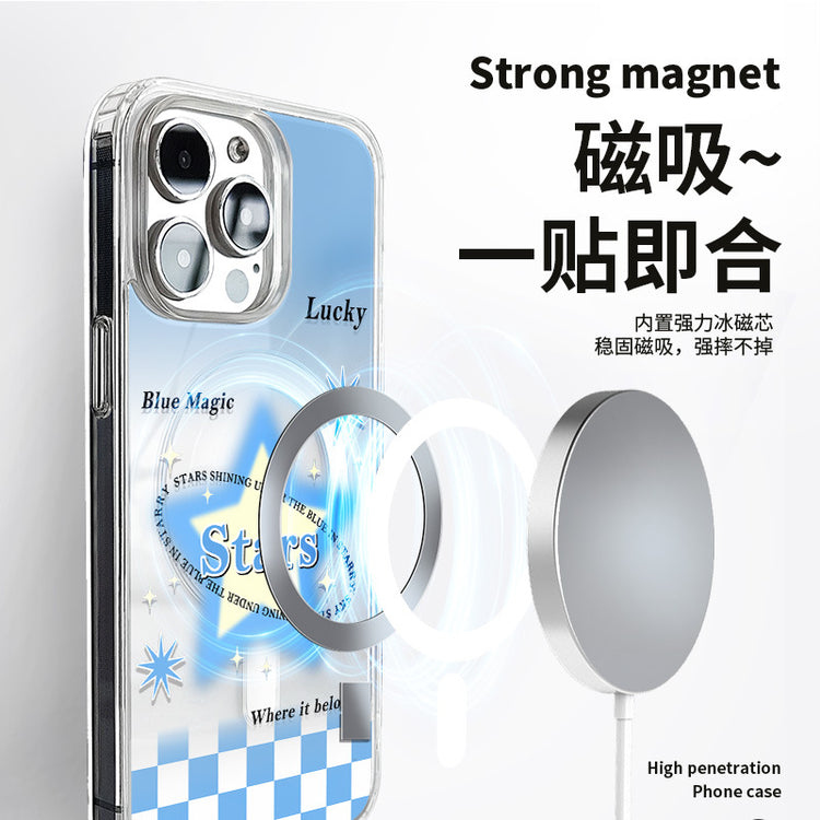 手機殼|iPhone手機殼適用16Promax二合一磁吸12/13/14Pro蘋果15批發「WYB0413」24.11-3